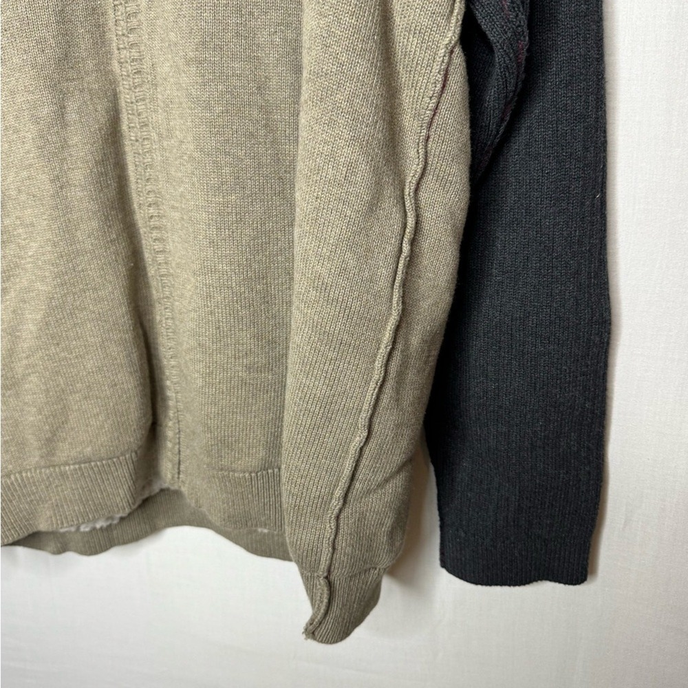 Carbon 2 Cobalt‎ Mens Sherpa Lined Sweater Cardigan Sz XL Full Zip - Picture 2 of 10